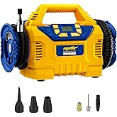 Cordless Tire Inflator Compatible with DeWalt 20V MAX Battery (Tool Only), Upgraded 160 PSI High Pressure Portable Air Compre