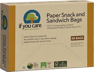 If You Care Sandwich Bags, Natural , 48 Count