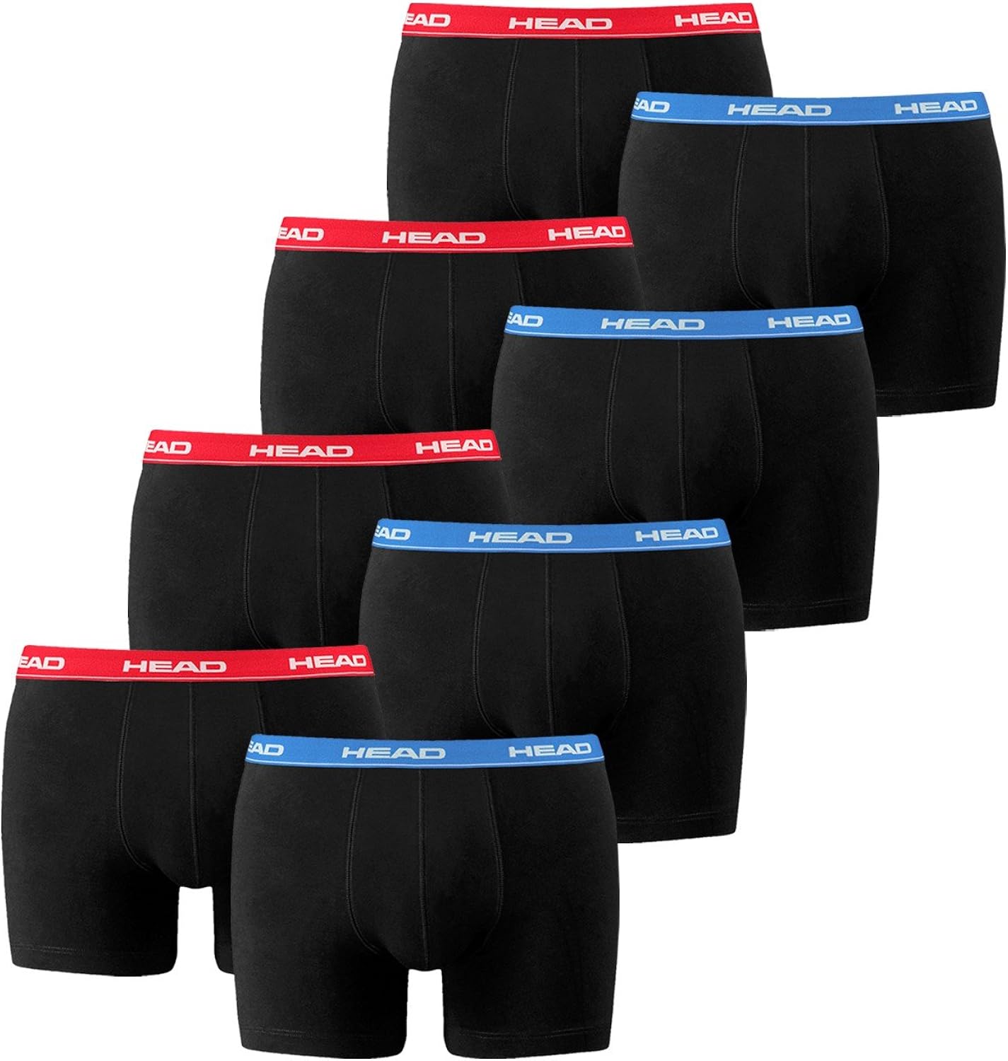HEAD Basic 841001001 Mens Boxer Shorts Pack of 8 Clothing Men's Clothing