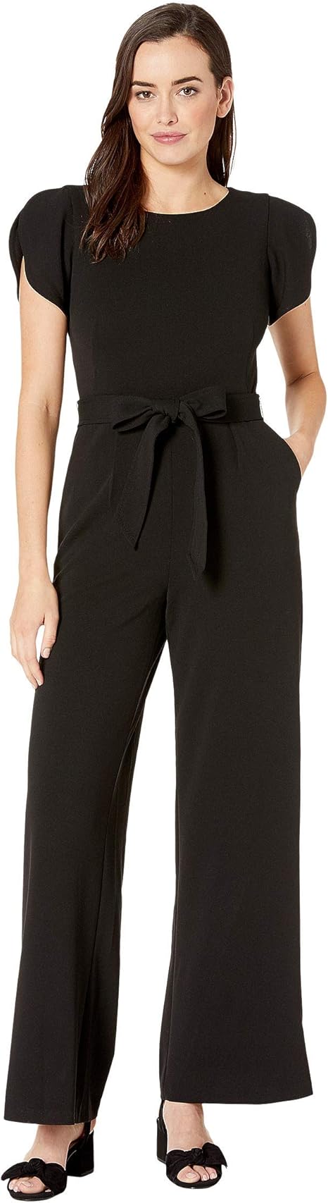 calvin klein black jumpsuit