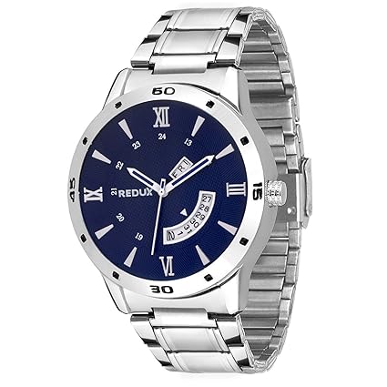 Redux Analogue Round Blue Dial Mens Watch - Rws0139