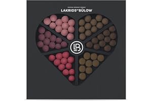 LAKRIDS BY BÜLOW - Love Selection Box - 15.9 OZ - Gift Box with Chocolate Coated Gourmet Licorice Produced in Denmark