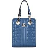 WHAT GOES AROUND COMES AROUND Women's Pre-Loved Gucci Leather GG Marmont Shoulder Bag
