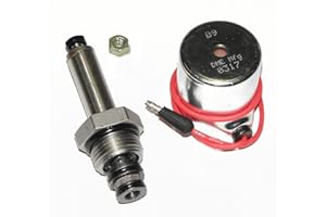 DME MANUFACTURING DME Mfg 15697, Meyer B Valve Assembly, Valve, 15698, Coil, 15382, for E47, E57, E60 Pumps, Aftermkt, Optional 18-8 Stainless Steel Nut Inclu...