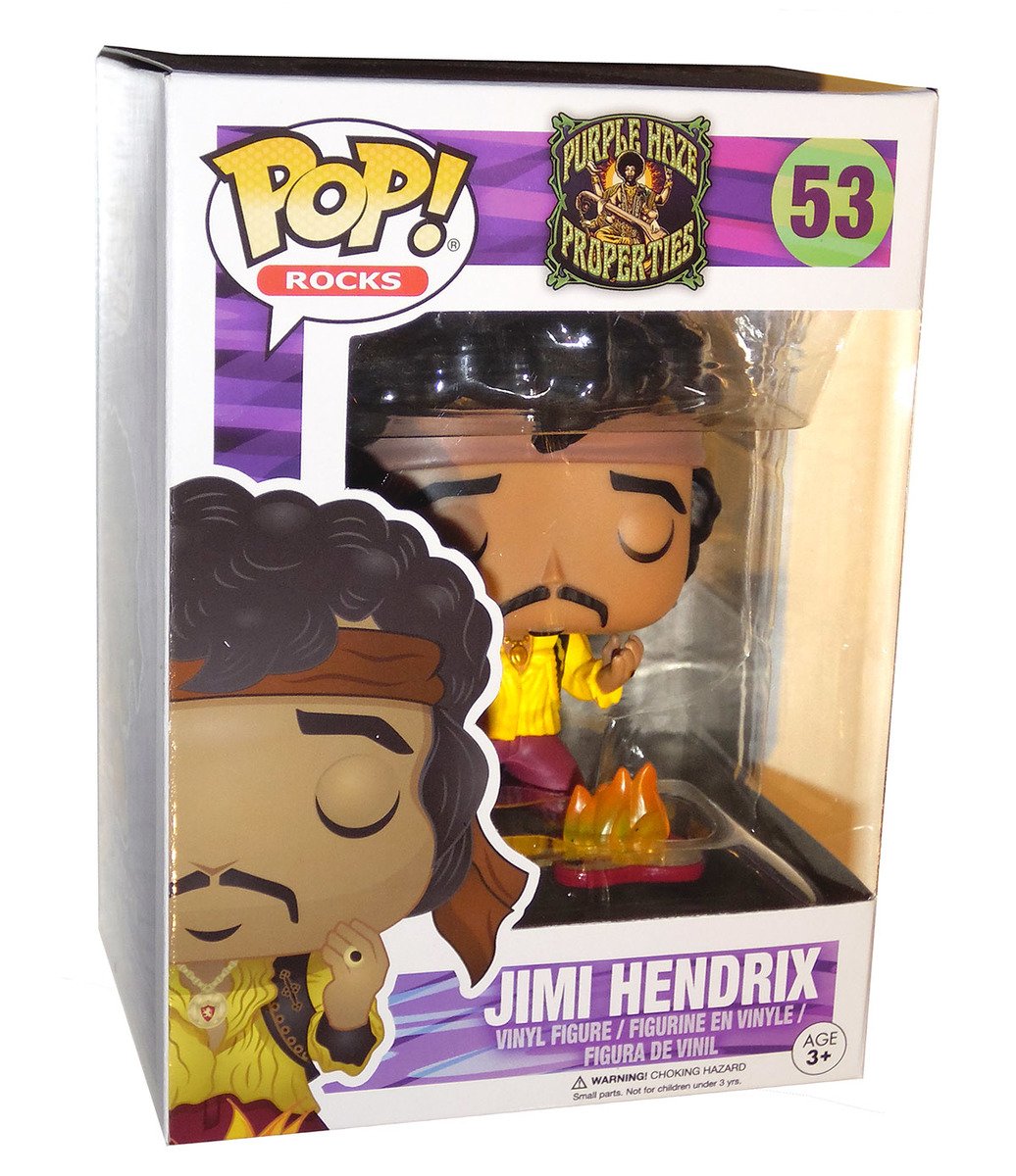 Super Saturday Jimi Hendrix Monterey Exclusive Funko Pop Vinyl Figure