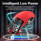 ATTACK SHARK X11 Gaming Mouse with Magnetic Dock 22000 DPI BT/2.4G/Wired Red view 3