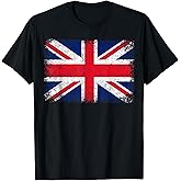 Union Jack Flag United Kingdom Great Britain England T-Shirt