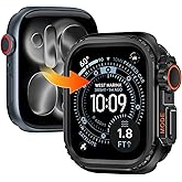 Goton Aluminum Alloy Case for Apple Watch Series 11/10 46mm, Ultra-Style Metal Bumper Protector with Ceramic Back, Shockproof Cover for Business & Daily Use