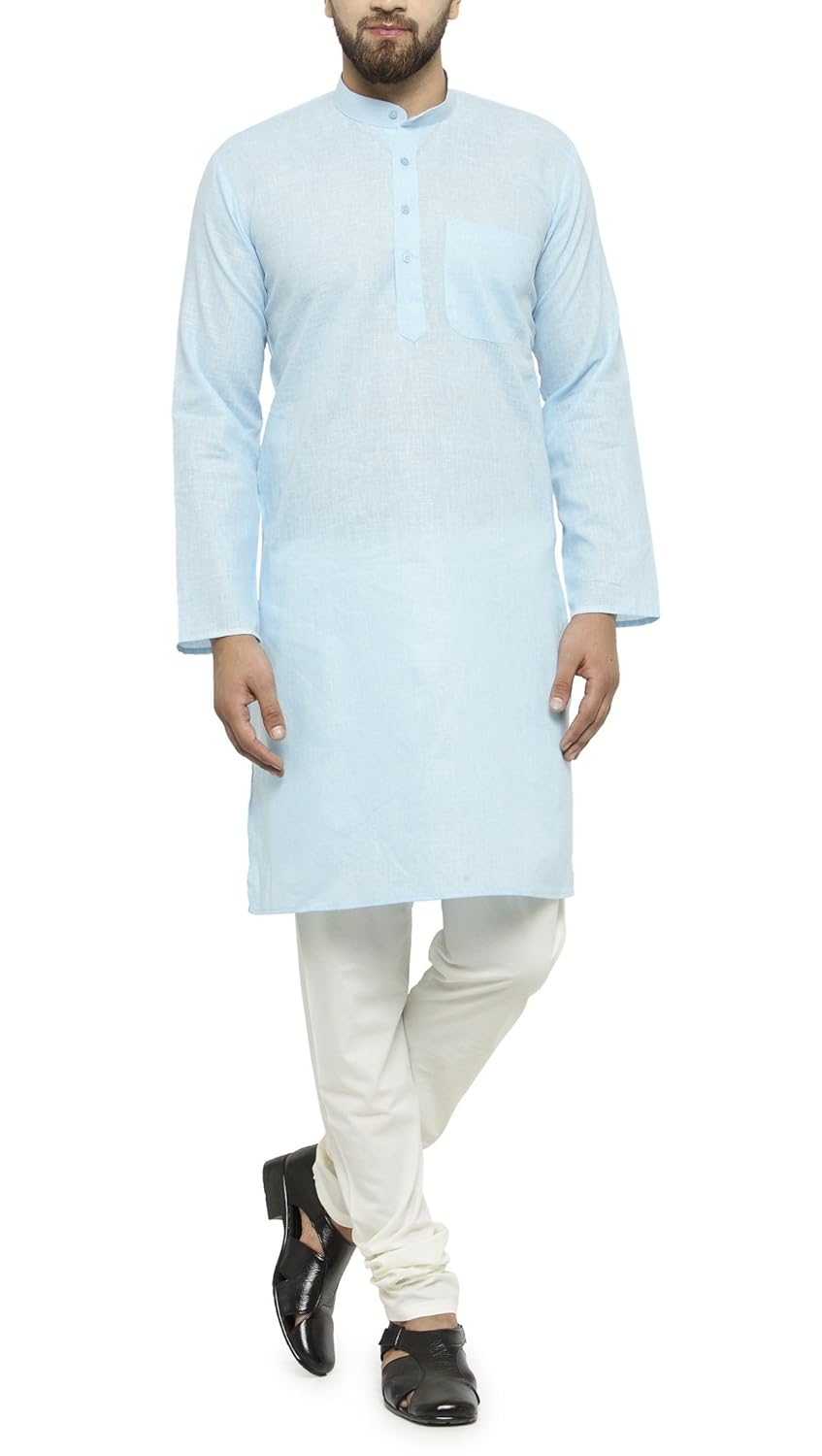ben martin rich cotton blend kurta pyjama for men
