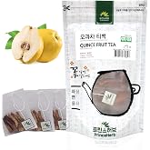 [Medicinal Korean Herb Tea] 100% Natural Quince Fruit Tea 모과 차 50g (15 teabags)
