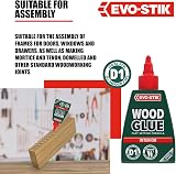 EVO-STIK Wood Glue 250ml Interior Extra Strong Fast Setting Clear Drying view 4