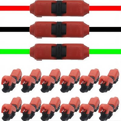 1 Pin 1 Way H Shape Quick Splice Wire Connector 0.35-0.5mm²