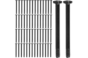 Tofficu 100pcs Computer PC Case Screws 34mm Long Fan Mounting Screws for Cooling Radiator Fans Replacement