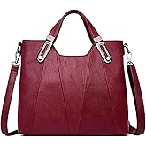 PORRASSO Fashion Shoulder Bag Women Handbag Ladies Crossbody Bag PU Leather Waterproof Satchel
