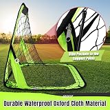 Portable Football Goal 100x70 cm Mini Pop Up Net with Case view 2
