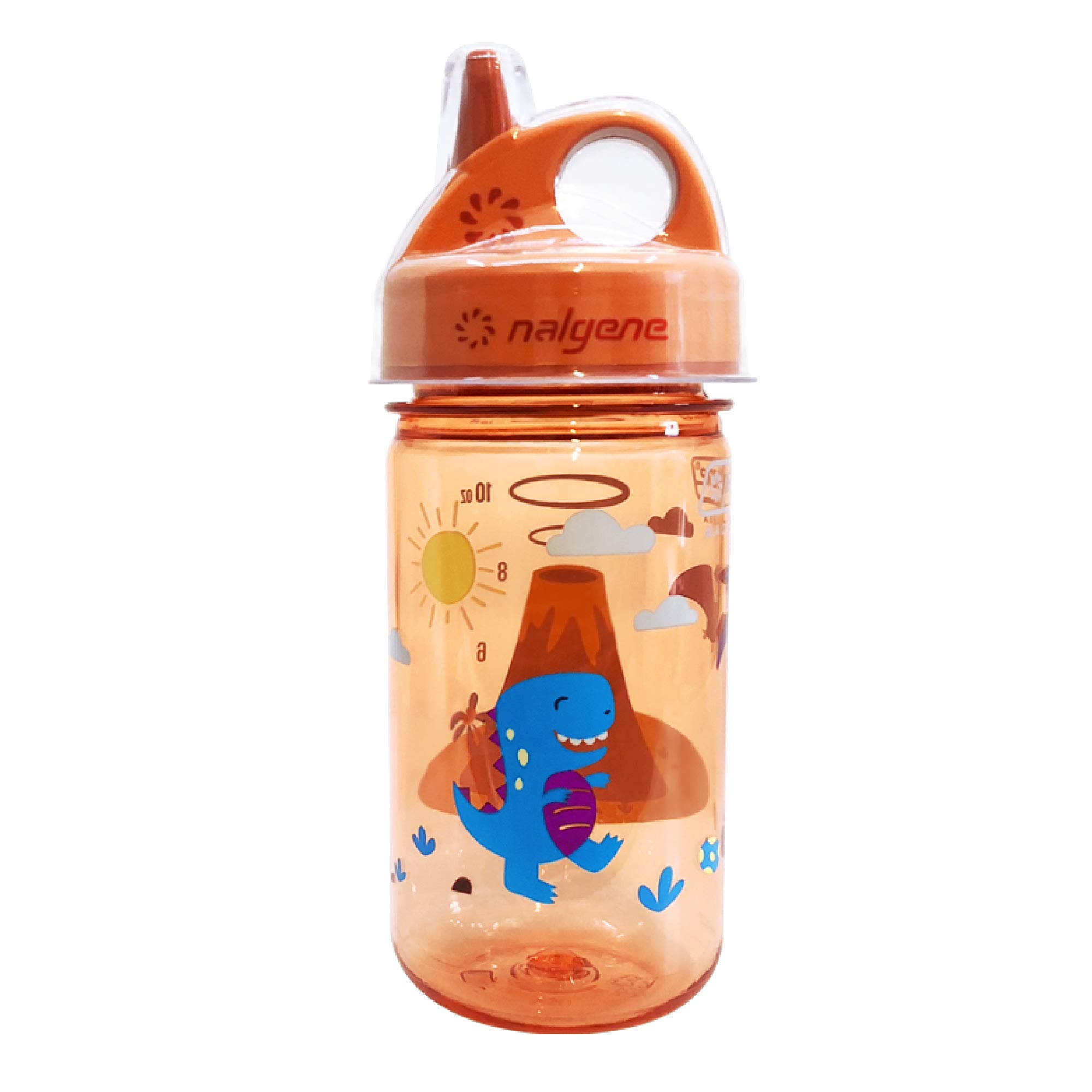 Nalgene Bidón GRIP-N-GULP 375ml volcán naranja