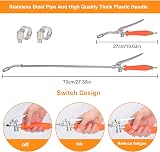 PEESHON Spray Wand with Adjustable Nozzle - Brass Barb Universal Replacement view 2