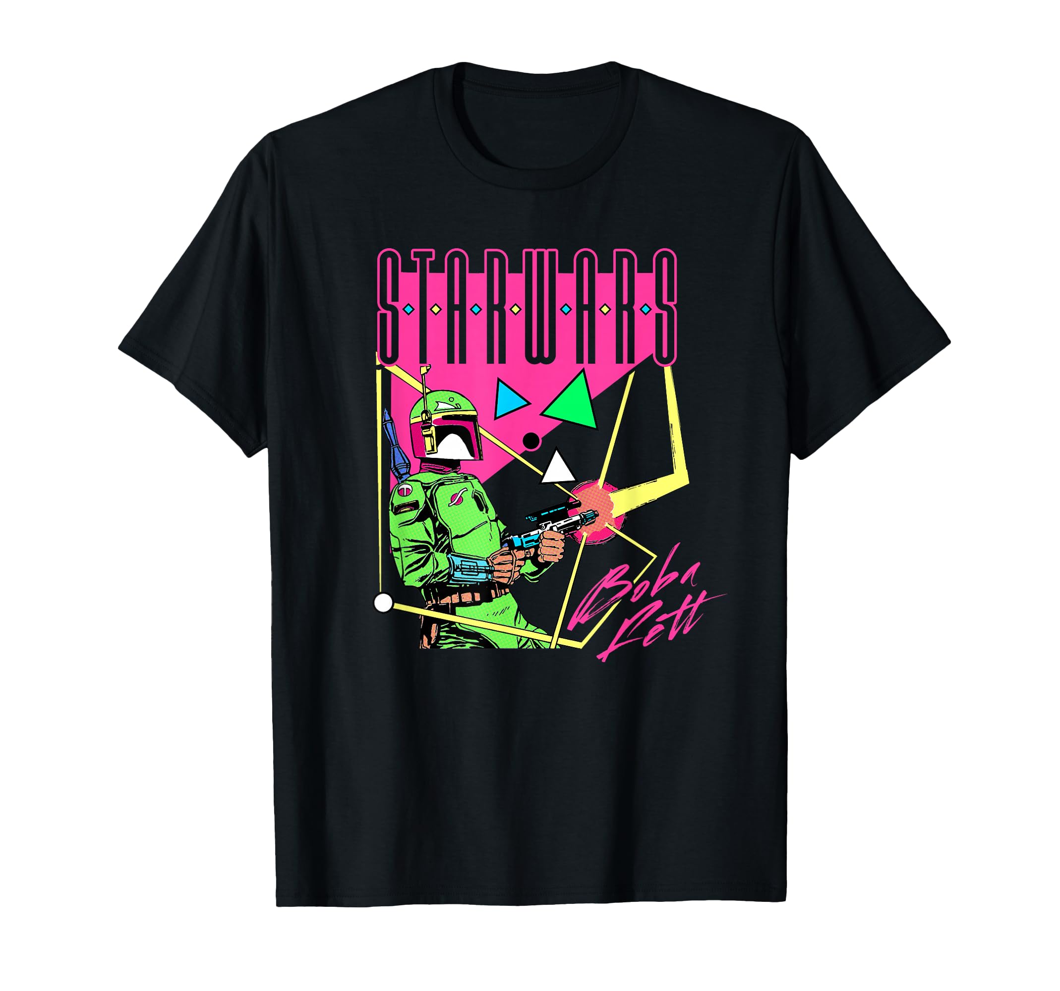 Star Wars Boba Fett 90's Retro Blast From The Past T-Shirt