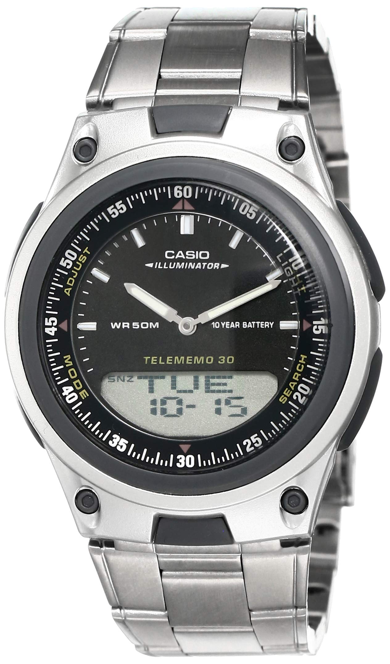 casio 10 year battery watch price