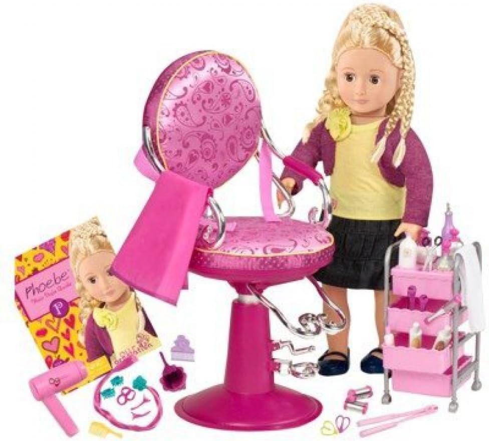 Our Generation Phoebe "From Hair to There Salon Set"