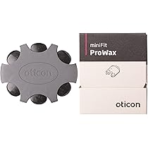 Amazon.com: Oticon Prowax Minifit Wax Filters replacements for hearing aids  (1) : Health & Household