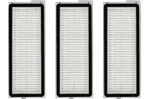 CHAIN PEAK (3 Pack) QV 35A QV 35S Q Revo S Replacement HEPA Filter for Roborock QV 35A, QV 35S, Qrevo S, Qrevo Pro, Qrevo MaxV, Qrevo Plus, Qrevo Edge, Qrevo Curv, Filter Accessories Kit (NOT FOR Q Revo)