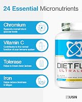 USN Diet Fuel Ultralean Banana Caramel Meal Replacement 2kg 36 Serv view 6