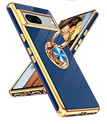 LeYi for Google Pixel 7 Case: 360° Rotatable Ring