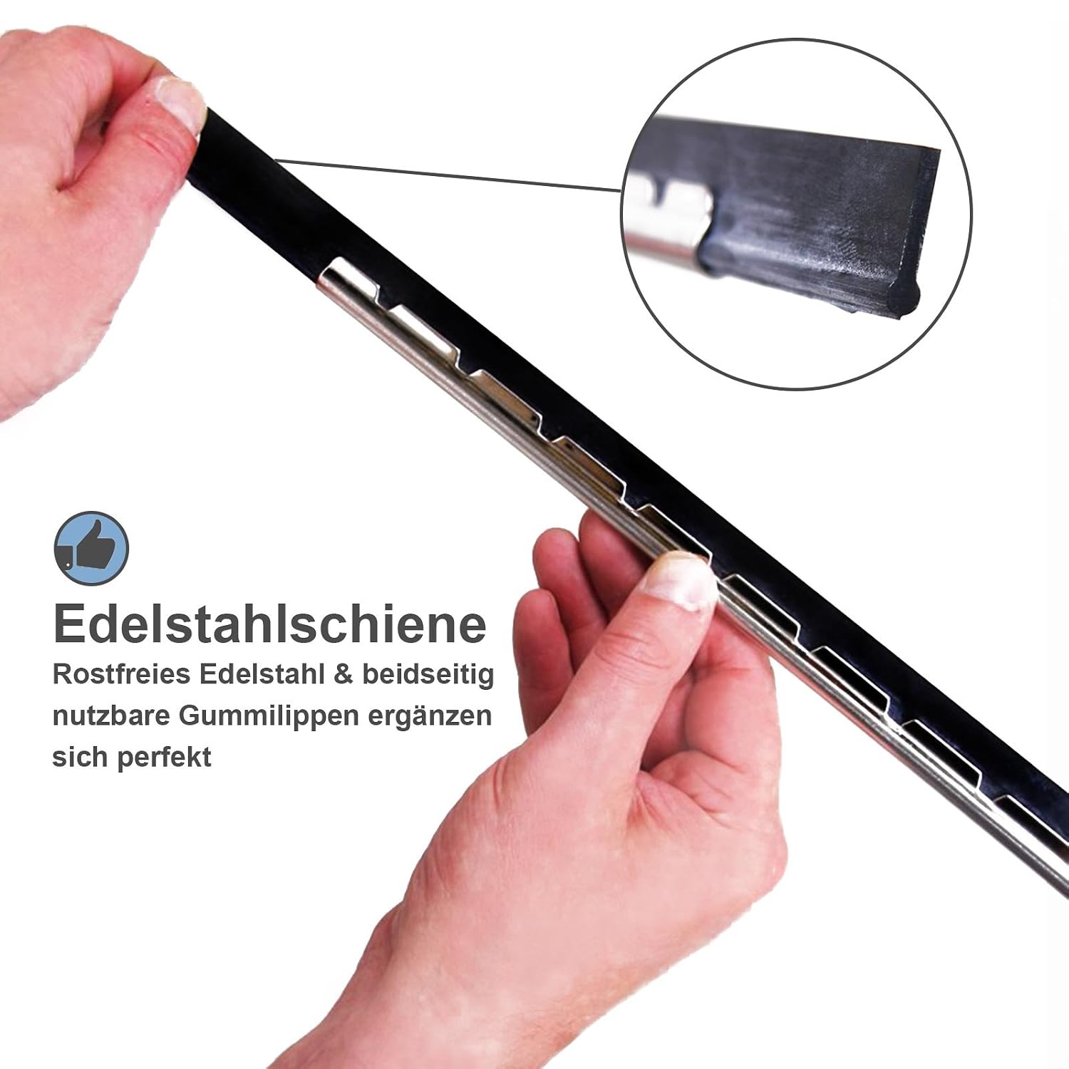 Kombi-Set Teleskopstange Mit Fenstereinwischer &amp Produktbild-Vorschau 5