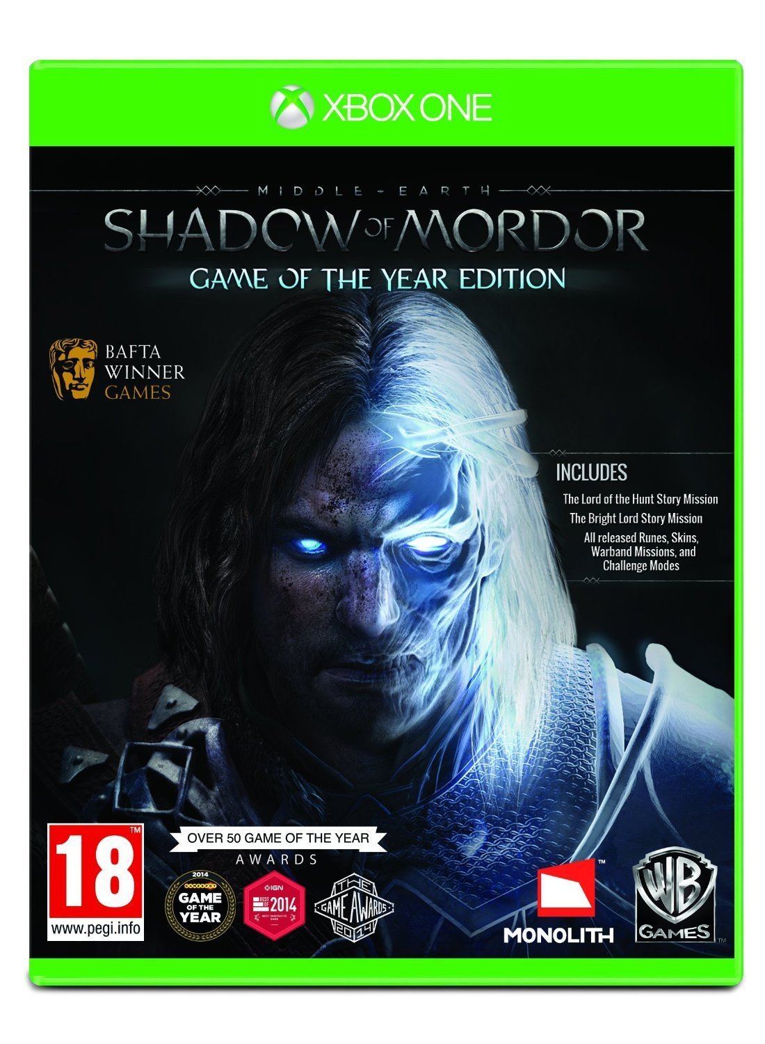 middle earth shadow of mordor xbox one