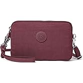Stylish Nylon Small Crossbody Bag Handbag for Women Lightweight Mini Purse