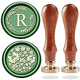 WUERLIN Initial Letter Alphabet R Wax Seal