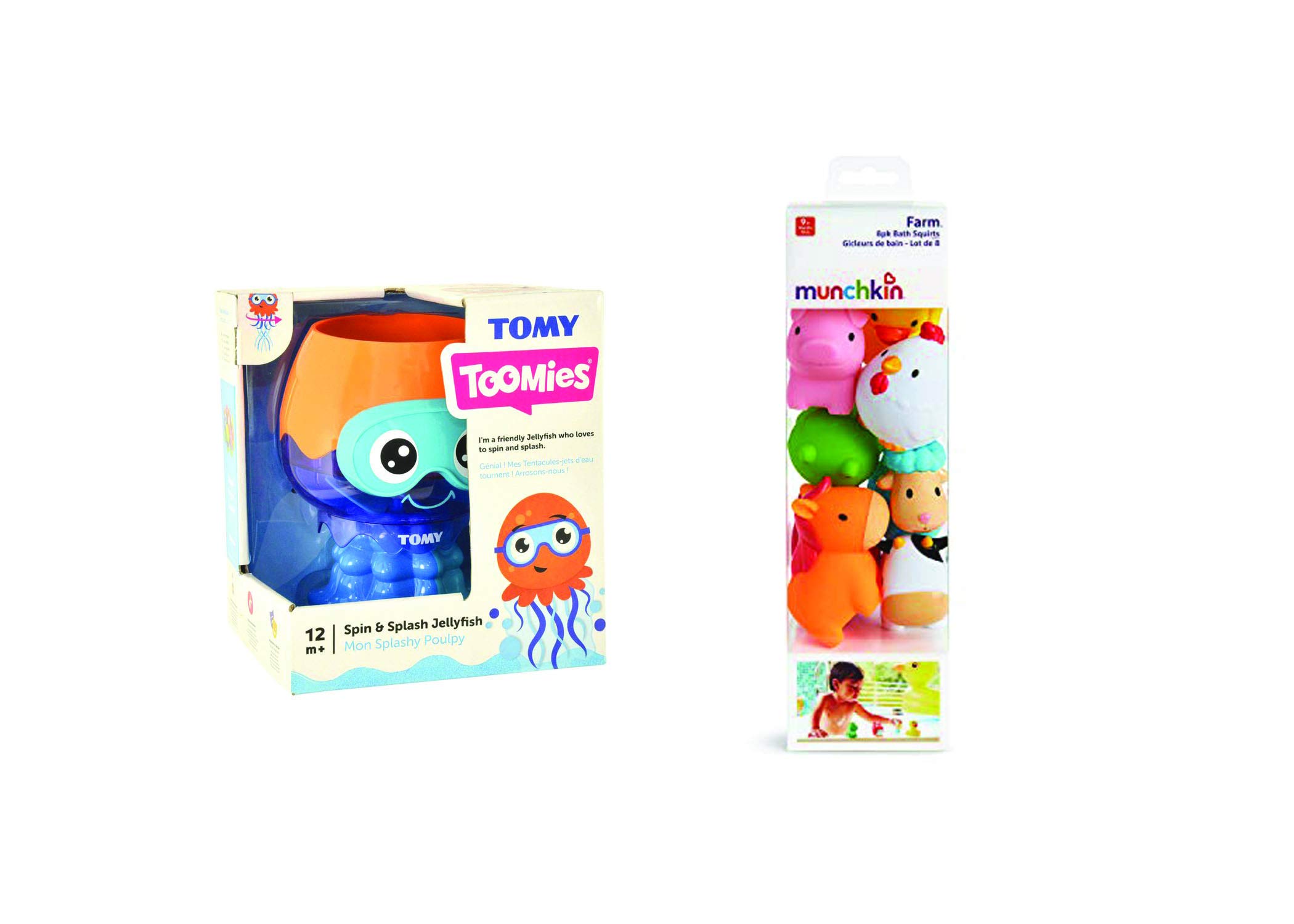 tomy spin and splash jellyfish
