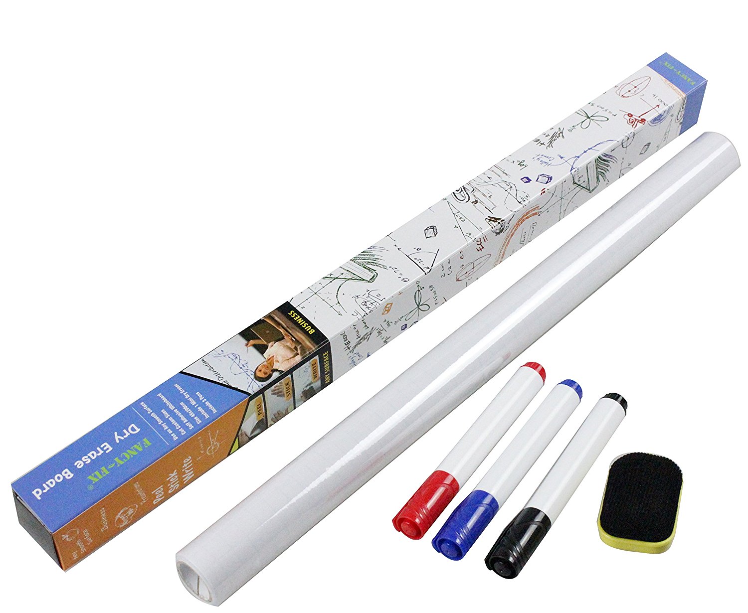 Fancyfix SelfAdhesive Dry Erase Whiteboard Sticker Peel & Stick Wall Paper Chalkboard Contact