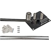 Heavy Duty Manual Rebar Bender, Steel Rod Bending Tool, Portable Rebar Bending Tool, Deformed Rod Folding Machine for Construction Site, 4-14mm
