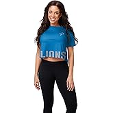 FOCO NFL Womens NFL Team Logo Ladies Bottom Line Fashion Crop Top Shirt