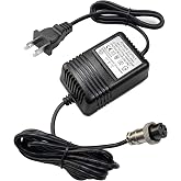 MZSZYH 17V 600mA AC Power Adapter 3-pin for Yamaha Mixing Console Mixer | Connector Pedalboard Power Supply Compatible with Yamaha MG16/MG166CX/MG166C/F4/F7/6FX/MG82X/ Audio with 3-Pin Connector