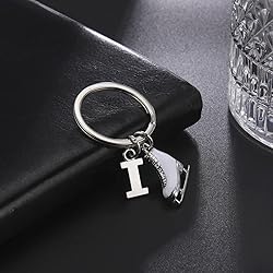 LIKGREAT Ice Skate Keychain Figure Skating