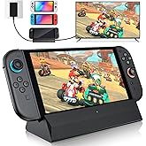BOXPSII for Nintendo Switch 2 Dock Station, TV Docking Station with 4K@120Hz HDMI Output/Type C Port/3 USB Port/100W Fast Charging for Nintendo Switch 2/1/OLED Support Latest System (v21.0.1)