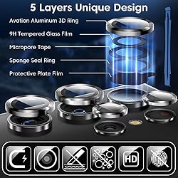 Arshek [5+5 PCS] for Samsung Galaxy S23 Ultra