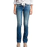Silver Jeans Co. Women's, Tuesday Low Rise Slim Bootcut Jeans
