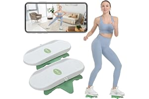 HOLSM-III Ab Twister Board,Twister Exercise Board,Waist Twisting Disc-Ab Board Exercise,Twisting Stepper,Waist Trainer Trimmer,Ab Board-for Ab Exercise Abs Core,Slimming Waist Full Body Toning Workout Home Gym