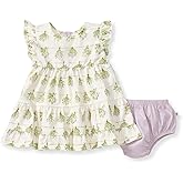 Burt's Bees Baby Baby Girls' Dress, Infant & Toddler, Short & Long-Sleeve, 100% Organic Cotton