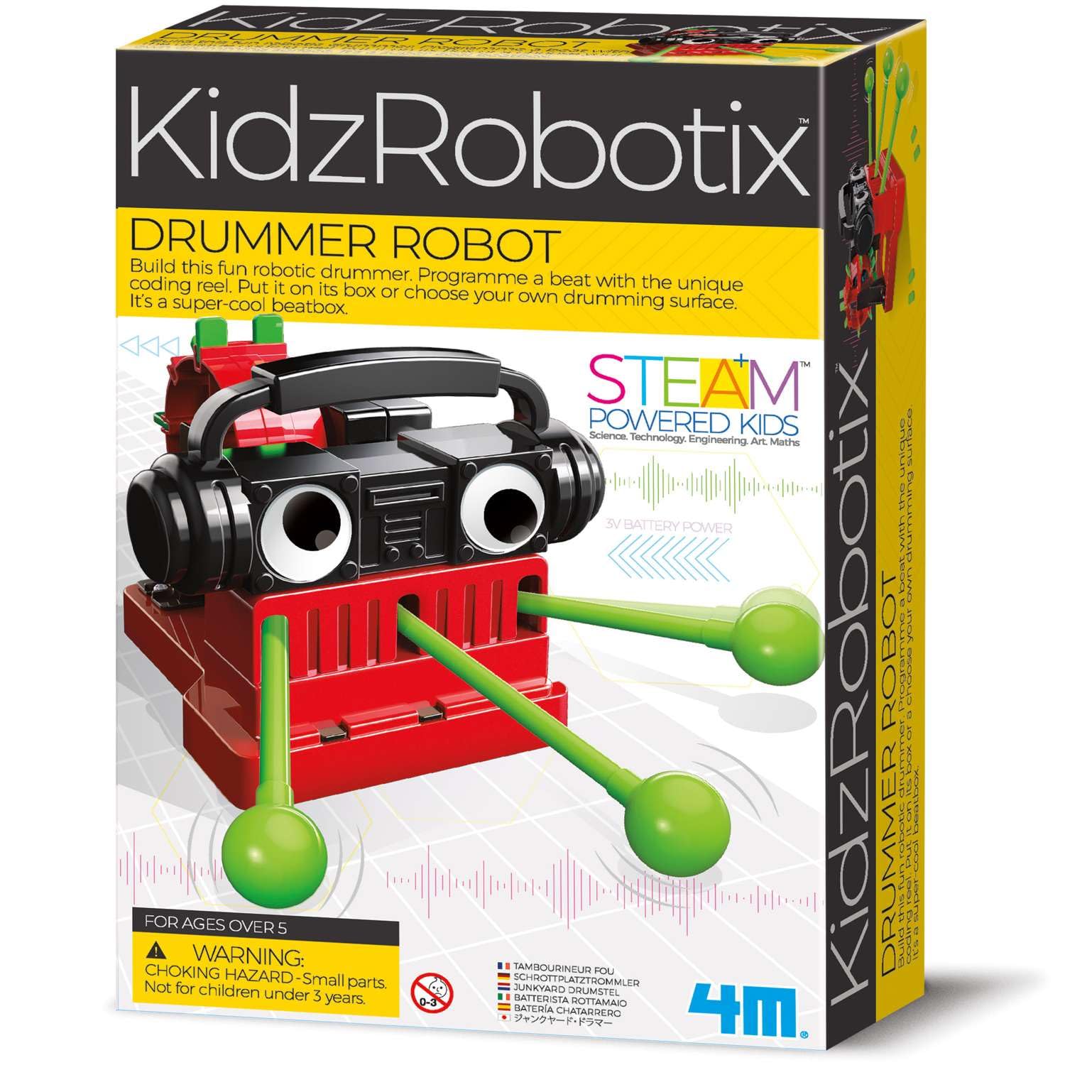 4M KidzRobotix - Drummer Robot