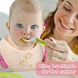 Yoofoss Baby Bibs 10 Pack Muslin 6 Layer Adjustable Snaps 100% Cotton Gift view 9