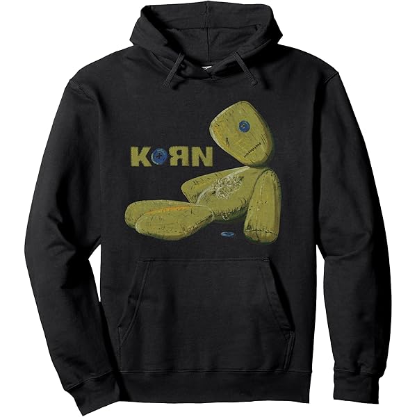 Amazon.com: Korn Gritty Logo Pullover Hoodie Pullover Hoodie