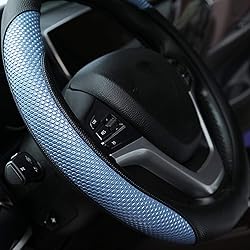 Valleycomfy Steering Wheel Cover with Microfiber
