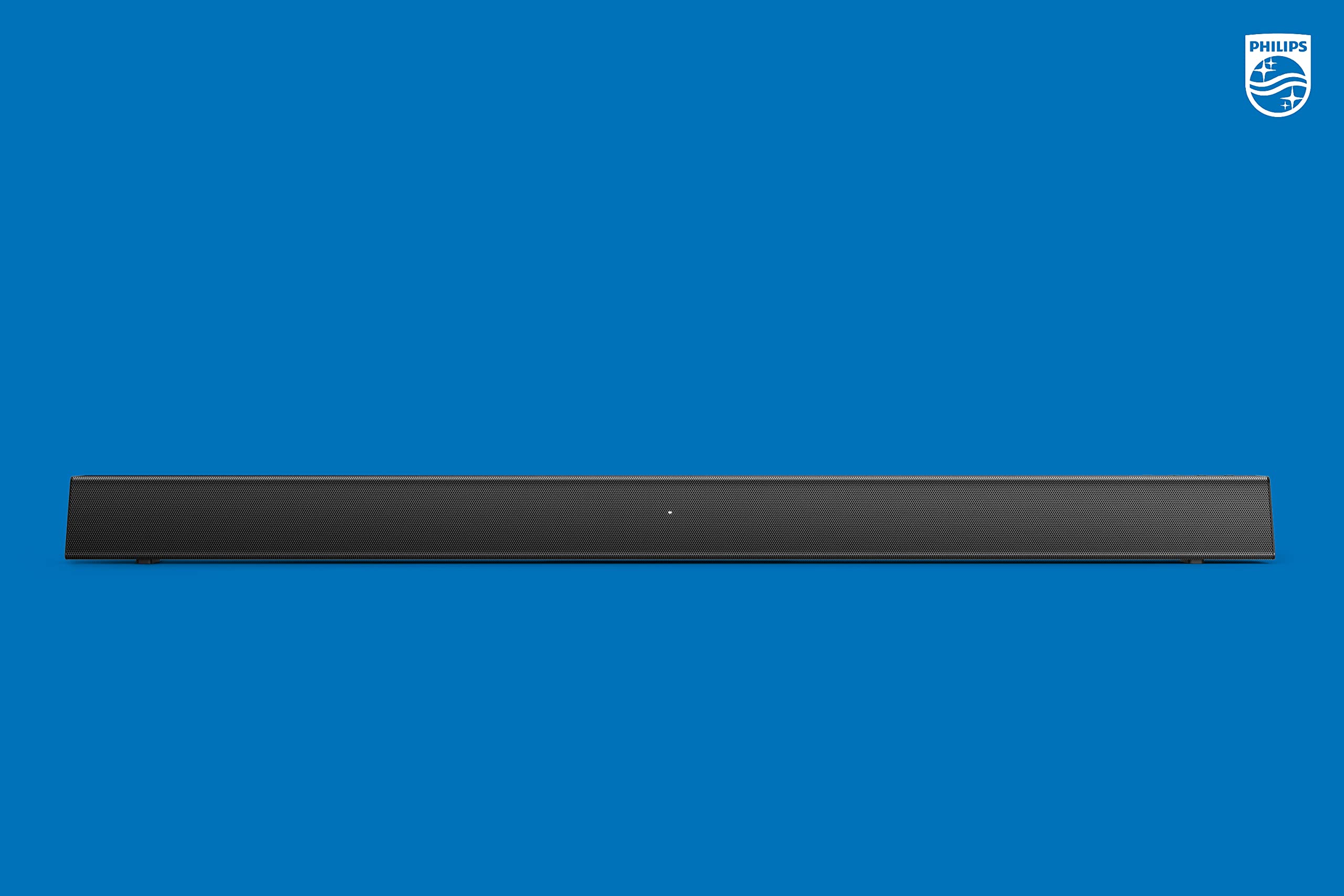 PHILIPS B5106 2.0-Channel Soundbar with HDMI ARC Support, Roku TV Ready, Black