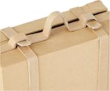 Creativ 263990 Papier Mache Mini Vintage Suitcases 2 pc Beige view 3