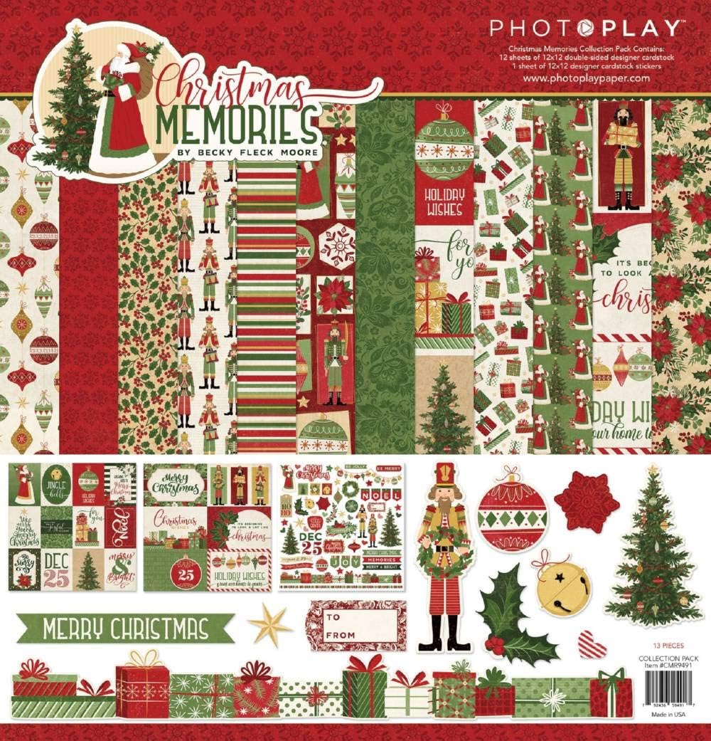Photoplay Collection Pack 12"X12"-Christmas Memories